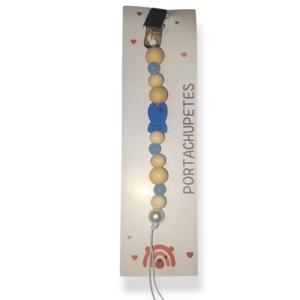 Producto - Portachupete pez azul