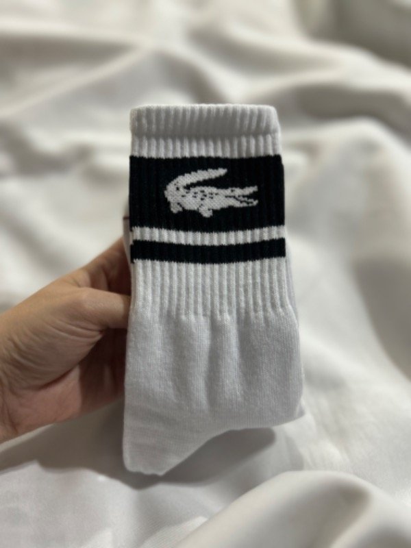 Producto - LACOSTE BLANCA FRANJA EXC