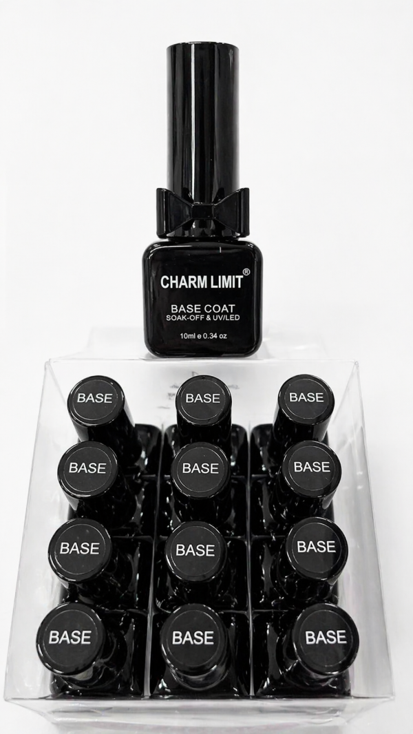 Producto - BE104219 BASE COAT CHARM LIMIT CON MOÑITO X1