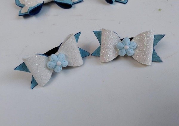 Producto - Mini flor celeste