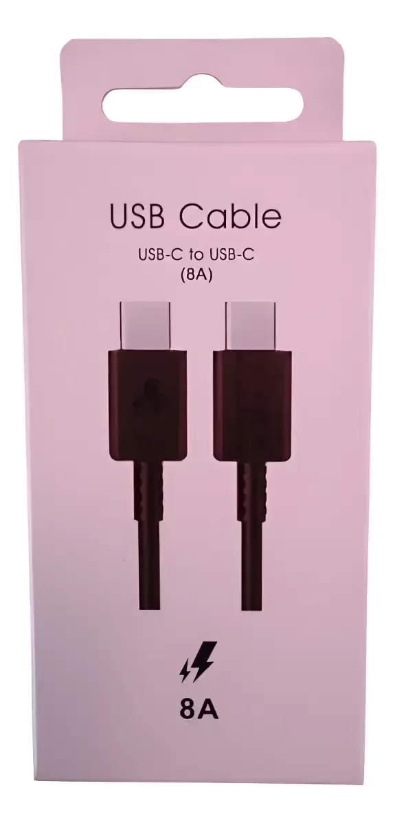 Producto - Cable Samsung usb C a C 8A NEGRO
