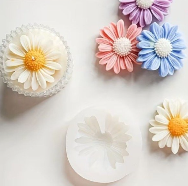 Producto - Molde margarita molde transparente es un poquito más grande