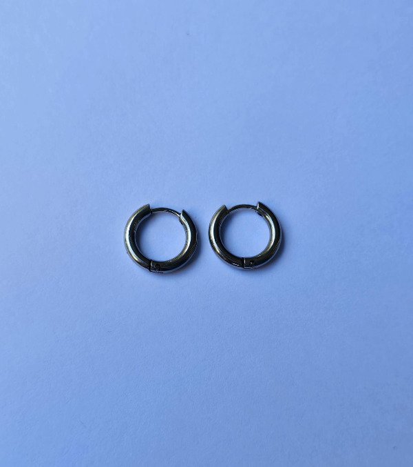 Producto - Argollas por par plateadas 2mm