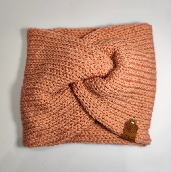 Producto - Cuello cruzado  tejido de color rosa Dior