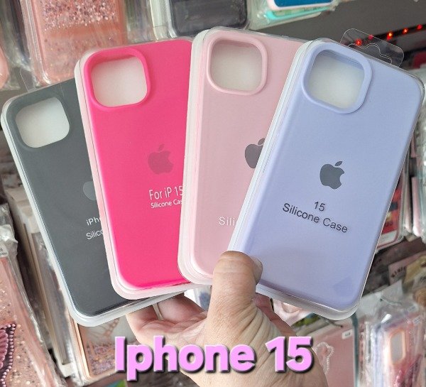 Producto - Fundas silicona original. IPhone 15