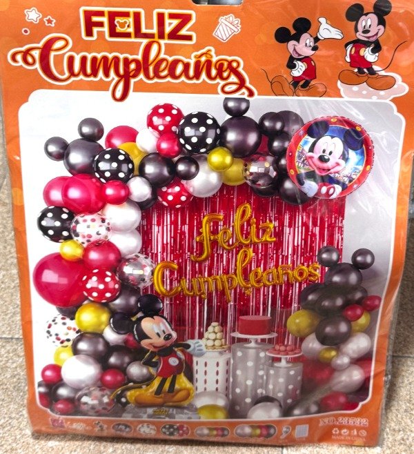 Producto - Kit de Globos Mickey Mouse