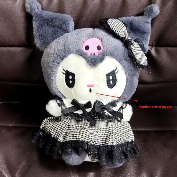 Producto - Peluche Kuromi con vestido 20cm kawaii - 0
