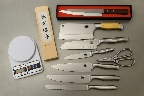 Producto - Set Kingsta 7 Cuchillos + Balanza y Tijera de Regalo