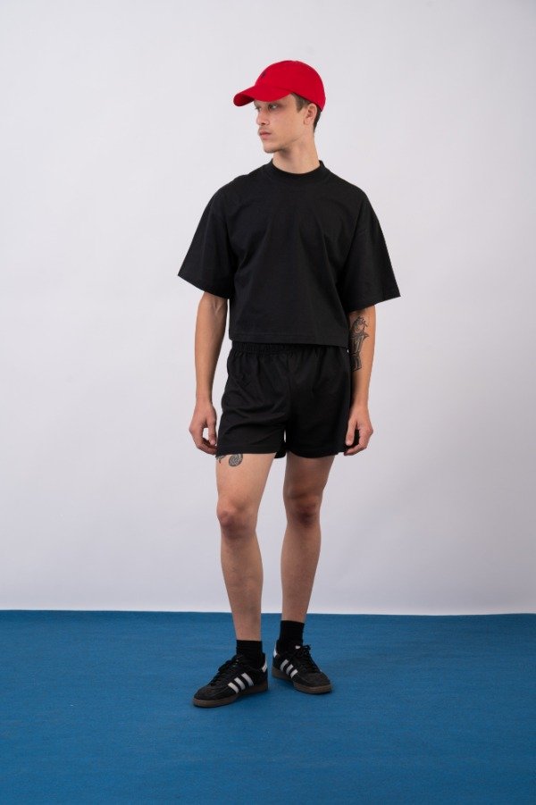 Producto - REMERA BOXY FIT NEGRA