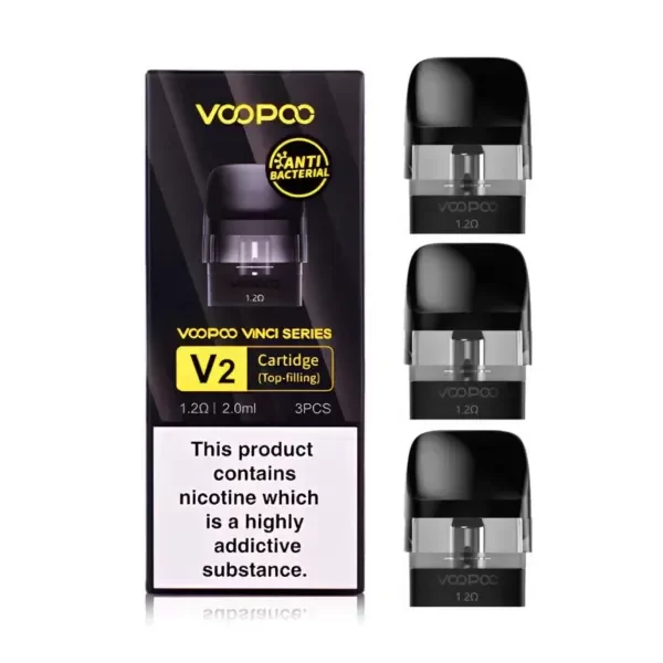 Producto - (POD/CARTUCHO) VOOPOO VINCI V2 1.2OHM 2ML 3PCS
