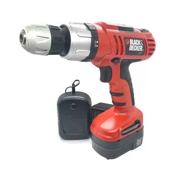 Producto - Taladro Inalambrico Percutor Black Decker Hp120K10mm 12v Maletin