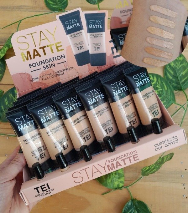 Producto - Base líquida Stay Matte larga duración - TEI