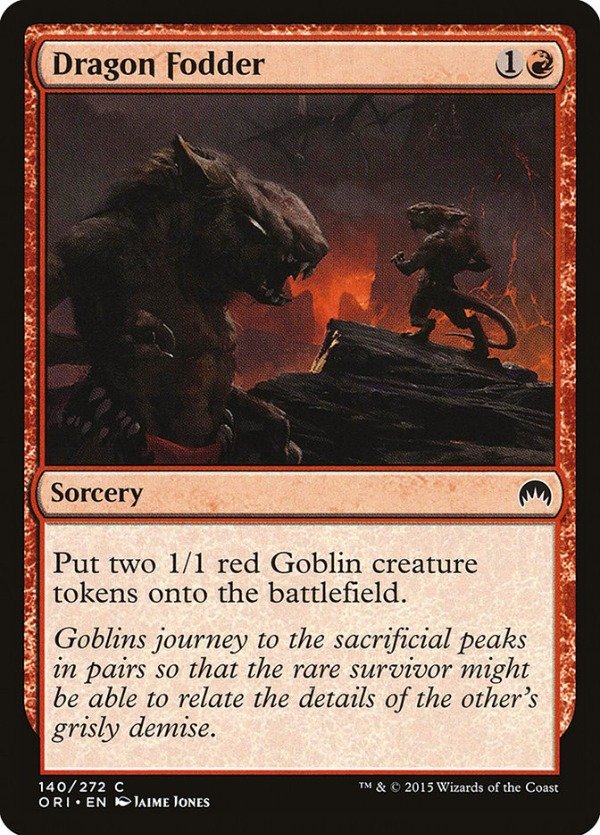 Producto - Dragon Fodder  Magic Origins