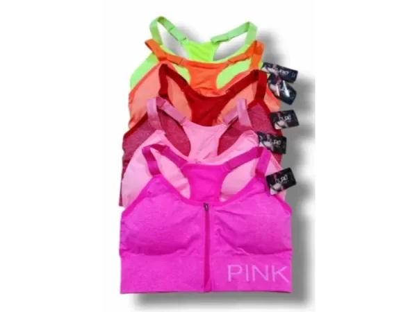 Producto - 1116 - Top Deportivo Lycra Reforazada c/Cierre Bretel Fino