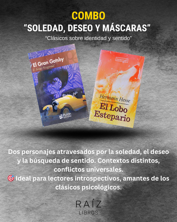Producto - COMBO "Soledad, deseo y máscaras"