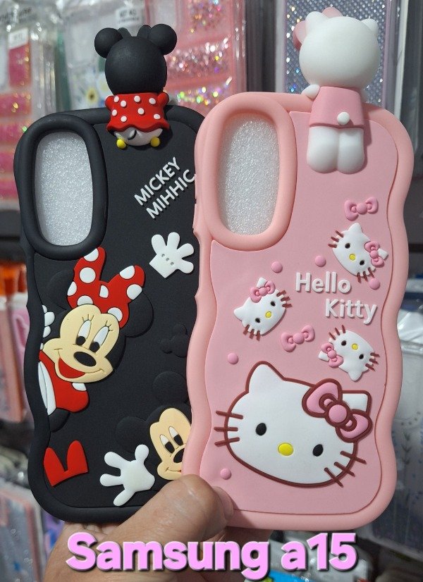 Producto - Fundas silicona diseño con muñeco. Samsung a15