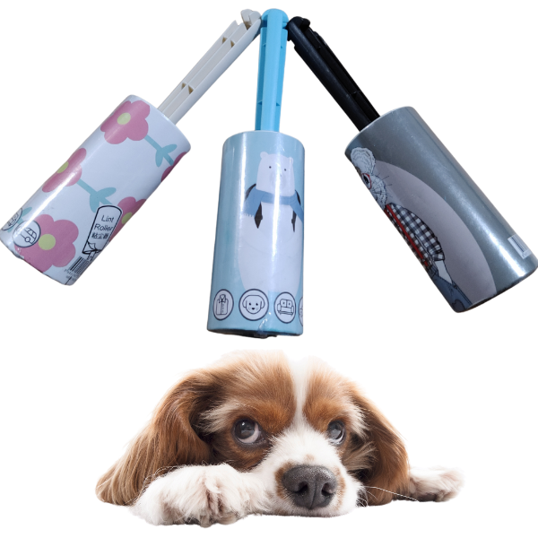 Producto - Cepillo Rodillo Saca Pelusa Láminas Autoadhesivas Mascotas - 1