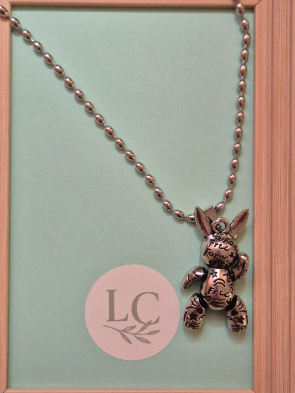 Producto - Collar conejo escrito 60cm