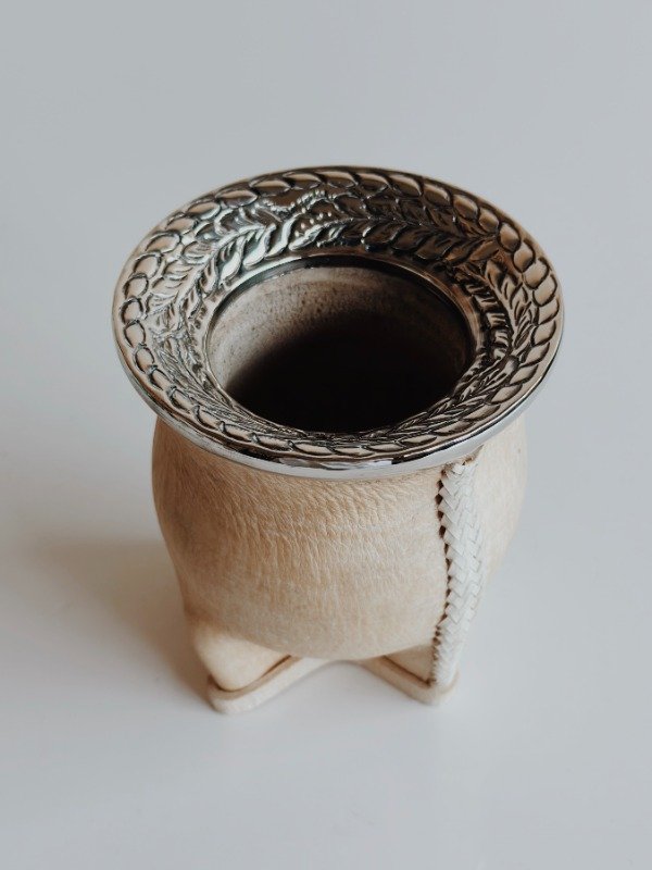 Producto - Camionero Cuero Crudo Virola Volcada 4