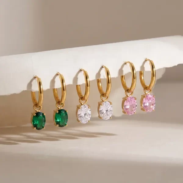 Producto - Aros Gemma Blanco - 1