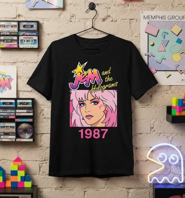 Producto - Remera Algodon Jem 1987 Varios Colores - 3