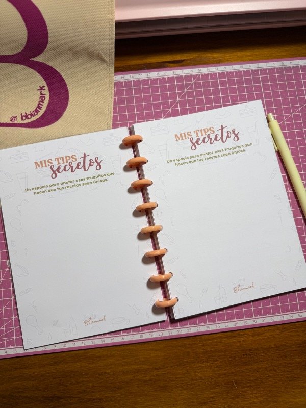 Producto - Recetario pink - 3