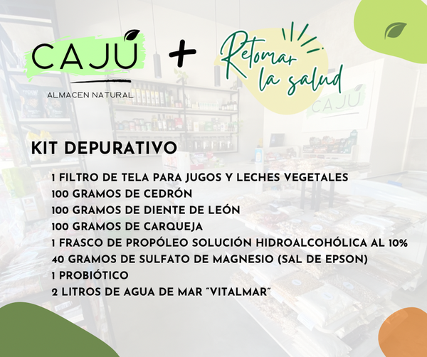 Producto - Kit Depurativo para el Programa Retomar la Salud
