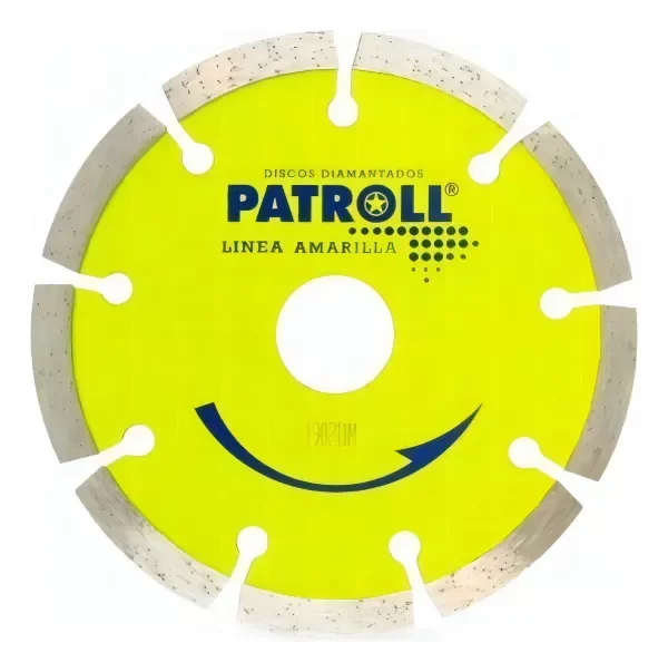 Producto - Disco Corte Segmentado Patroll 115mm Para Amoladora Superficies Variadas