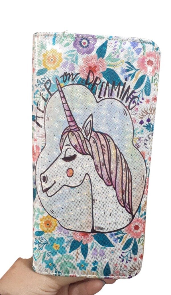 Producto - BILLETERA HOLOGRAMA UNICORNIO