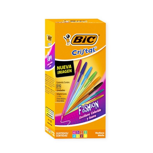 Producto - Bolígafo Bic Fashion Color