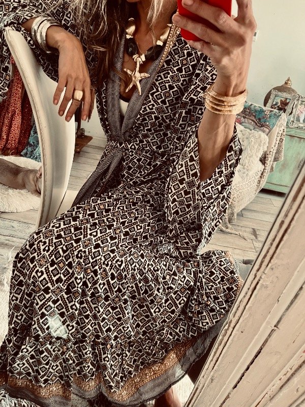 Producto - Kimono Tulum Negro - 4