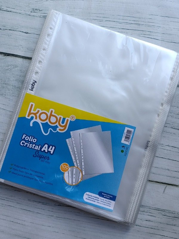 Producto - Folios A4 Koby Reforzado