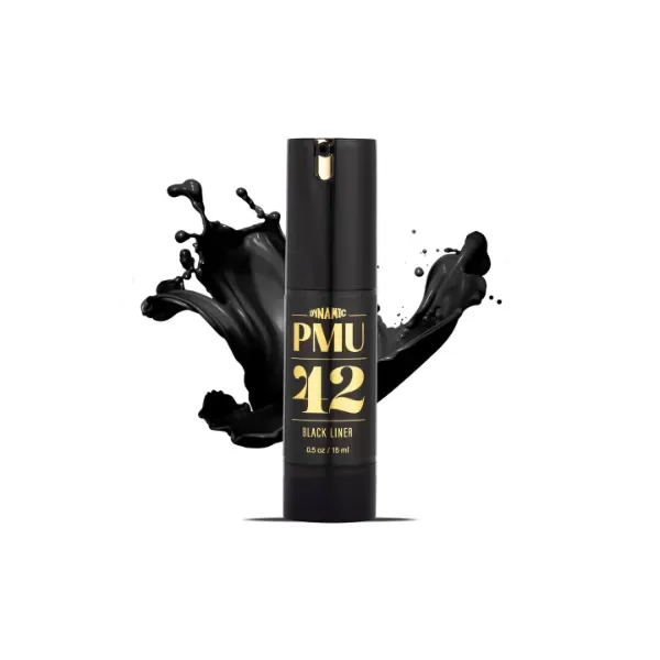 Producto - Pigmento delineador negro Dynamic PMU 42, 15 ml (0,5 oz)