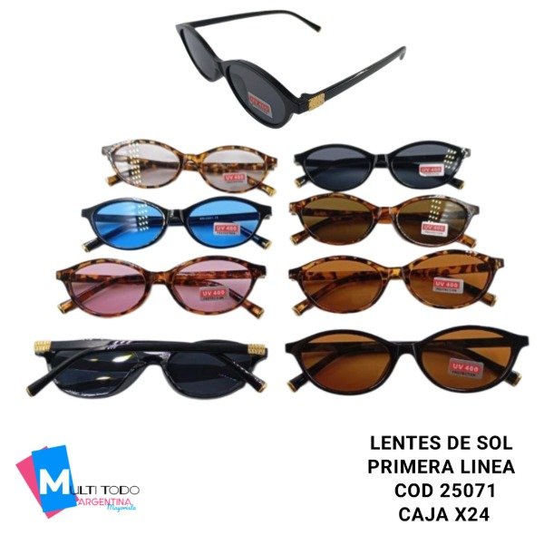 Producto - LENTES DE SOL PRIMERA LINEA COD 25071 CAJA X24
