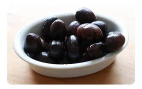 Producto - Aceitunas Negras con carozo Nro 1 Frasco x 1 Kg