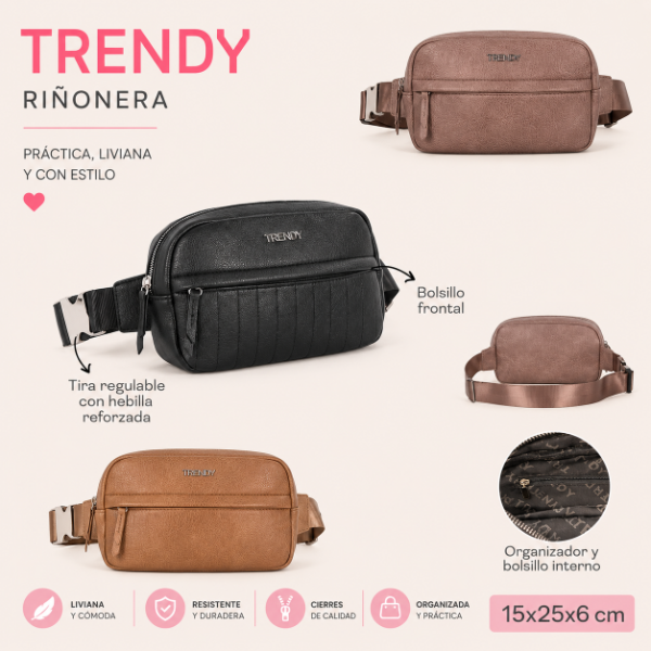 Producto - RIÑONERA TRENDY COD 31842