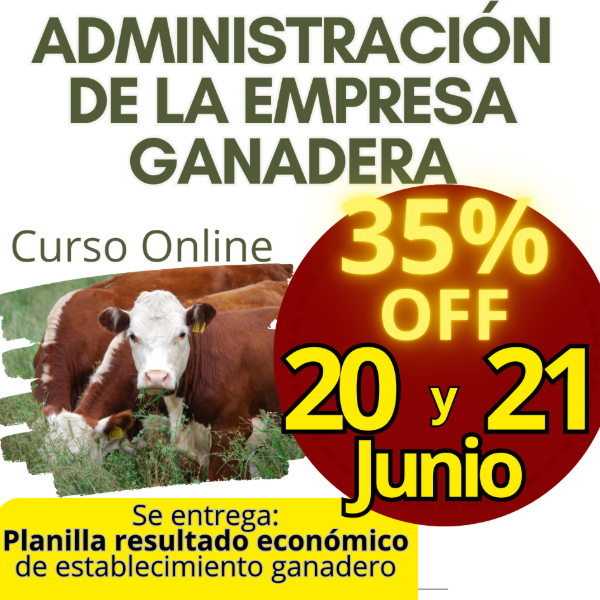 Producto - Curso online Administración de la Empresa Ganadera