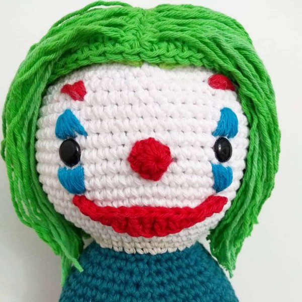 Joker - Patrón paso a paso - Universo Cora King