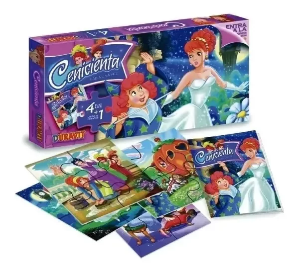 Producto - CENICIENTA 4+1 PUZZLE / DURAVIT
