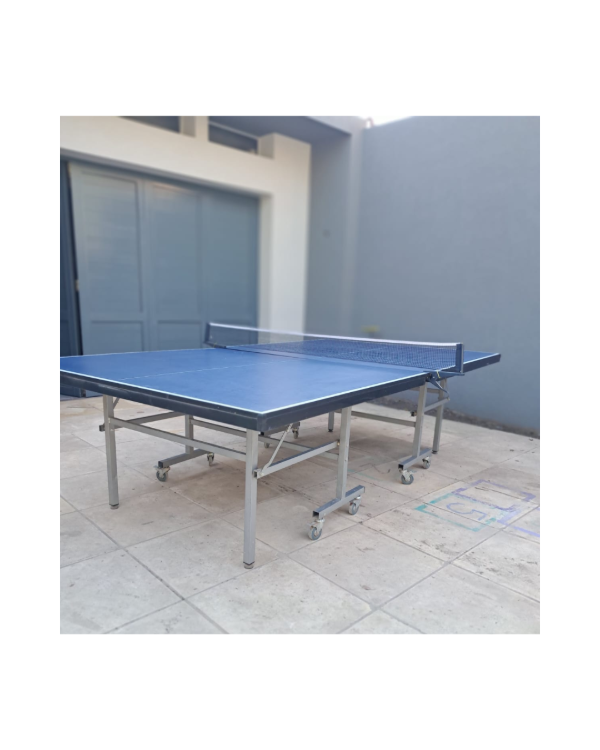 Producto - Mesa de ping pong plegable con red / 77x275x153