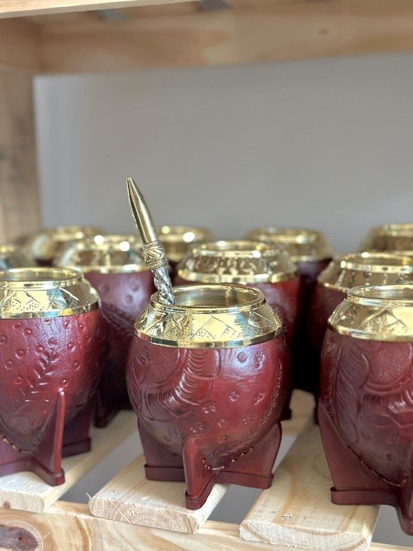 Producto - [COMBO] Torpedo repujado bronce + bombillon pico rey