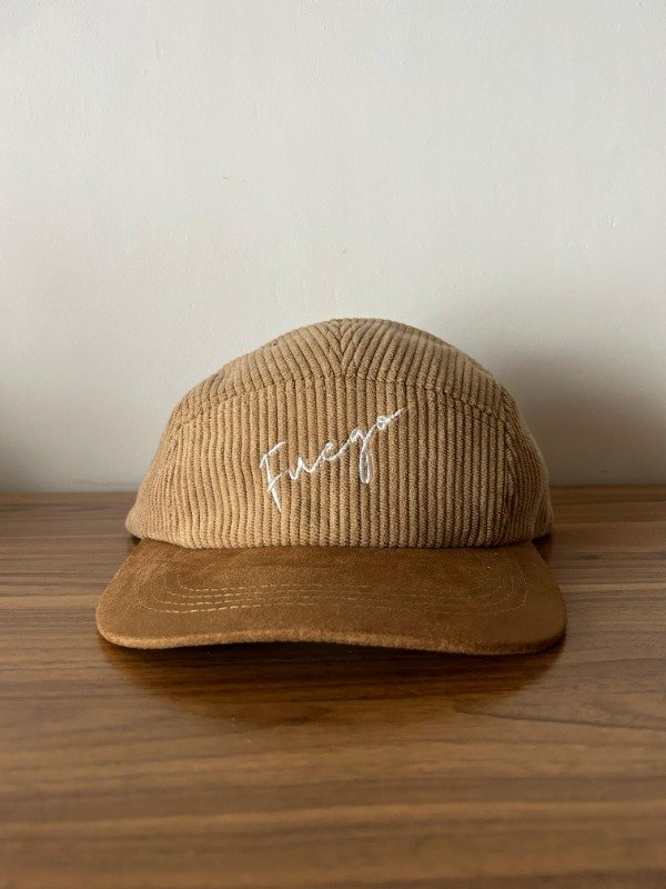 Producto - Gorra Logo Beige Corderoy