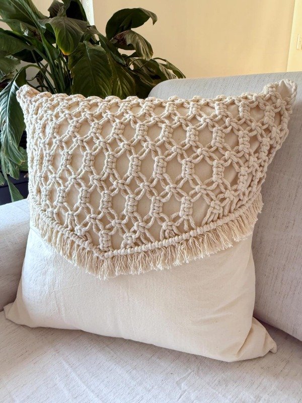 Producto - Almohadón TRAMA en V 50x50cm