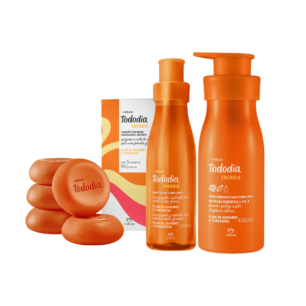 Producto - Kit Tododia Energía: Flor de Jengibre y mandarina