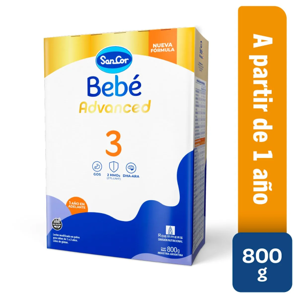Producto - Sancor bebe 3 x800g