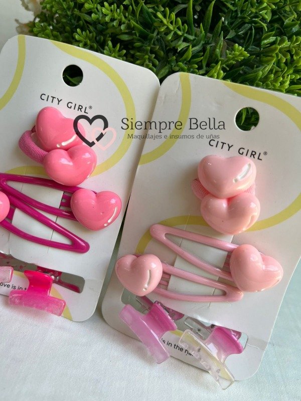 Producto - Set hebillas y colitas