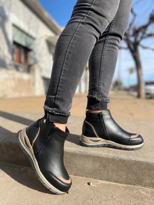Producto - DESCANSITO DOBLE CIERRE NEGRO 969