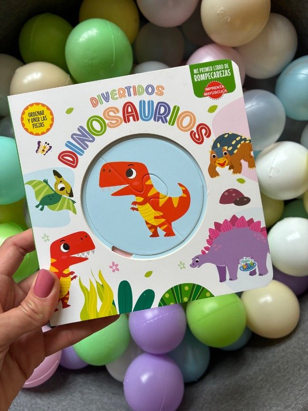 Producto - Divertidos dinosaurios - rompecabezas - 0