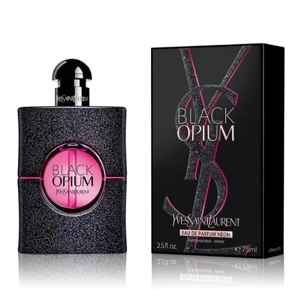 Producto - (DISEÑADOR) YSL SAINT LAURENT BLACK OPIUM NEON EDP 75ML