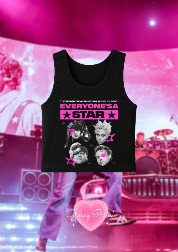 Producto - Tank Top 5SOS Pink - DTF
